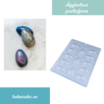 Pralinform Ägghalvor 20g Chokladform - BWB 68
