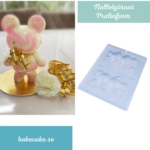 Pralinform Nallebjörn Chokladform - BWB 9934 - Special 3 Part Mold
