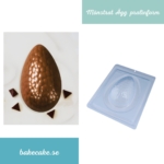Pralinform Ägg 250g Chokladform - BWB 9328 - Special 3 Part Mold