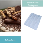 Pralinform Chokladsticks - BWB 10016 - Special 3 Part Mold