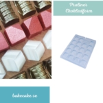 Pralinform Fyrkant Chokladform - BWB 9587