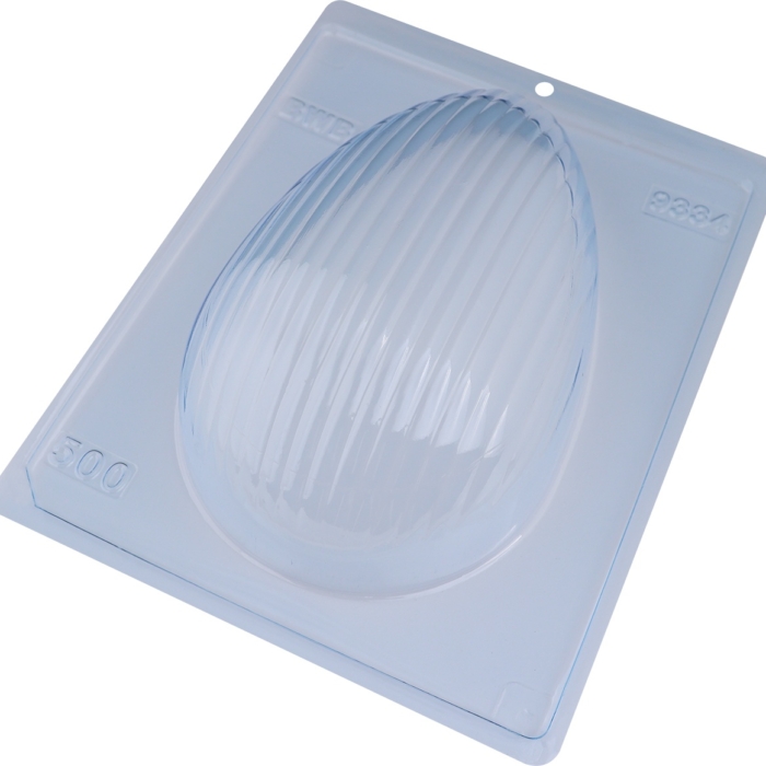 BWB 9334 - Special 3-Part Mold - Pralinform Texturerat Ägg 500g