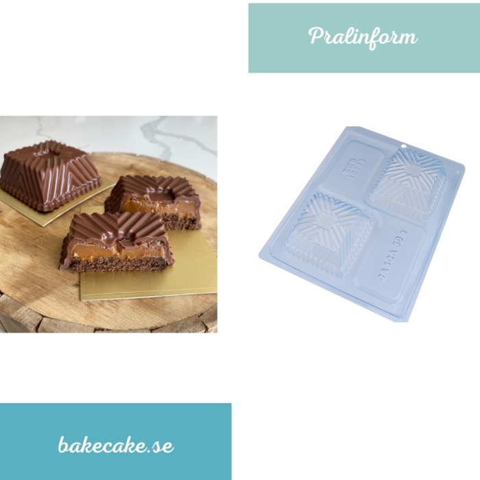 BWB Special 3-Part Mold - 10109- Pralinform Chokladform