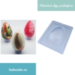 Pralinform Ägg 350g Chokladform - BWB 9726 - Special 3 Part Mold