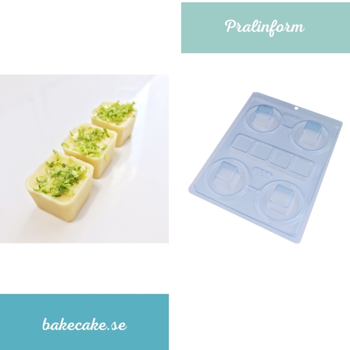 BWB Special 3-Part Mold - 856 - Pralinform Chokladform