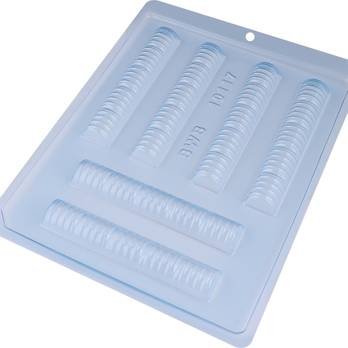 BWB Simple Mold - Barrinha Raiada 10117 - Pralinform Chokladform