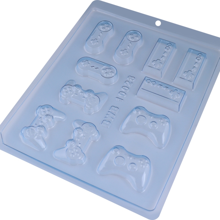 BWB 10028 - Simple Mold - Pralinform Spelkontroll Chokladform Playstation