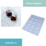 Pralinform Fyrkant Kupol Chokladform - BWB 9461