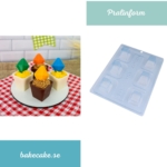 Pralinform Kopp Kupol Chokladform - BWB 9433 - Special 3 Part Mold