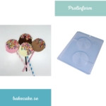 Pralinform Klubba Chokladform - Lollipop - BWB 9982