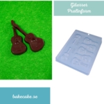 Pralinform Gitarr Chokladform - BWB 9301