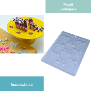 BWB Simple Mold - Laço 9788 - Pralinform Chokladform Rosett