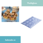 Pralinform Fyrkant, Rektangel - Chokladform - Porto Formas 533