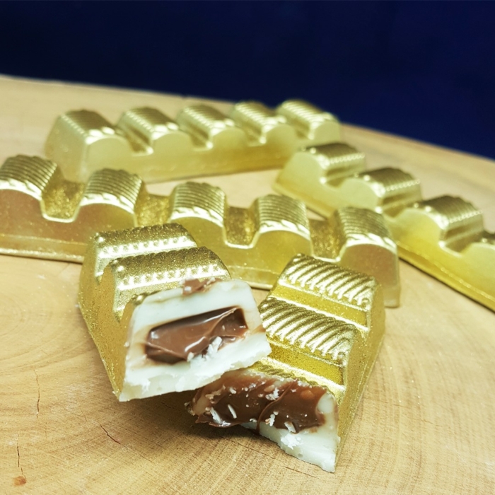 BWB Special 3-Part Mold - 9688 Tablete Barrinha - Pralinform Chokladform