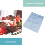 Pralinform Låda med Ros - BWB 840 - Special 3 Part Mold