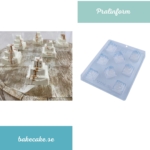 Pralinform Pyramid Chokladform - BWB 9797 - Special 3 Part Mold