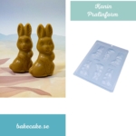 Pralinform Kanin Chokladform - Påsk - BWB 217
