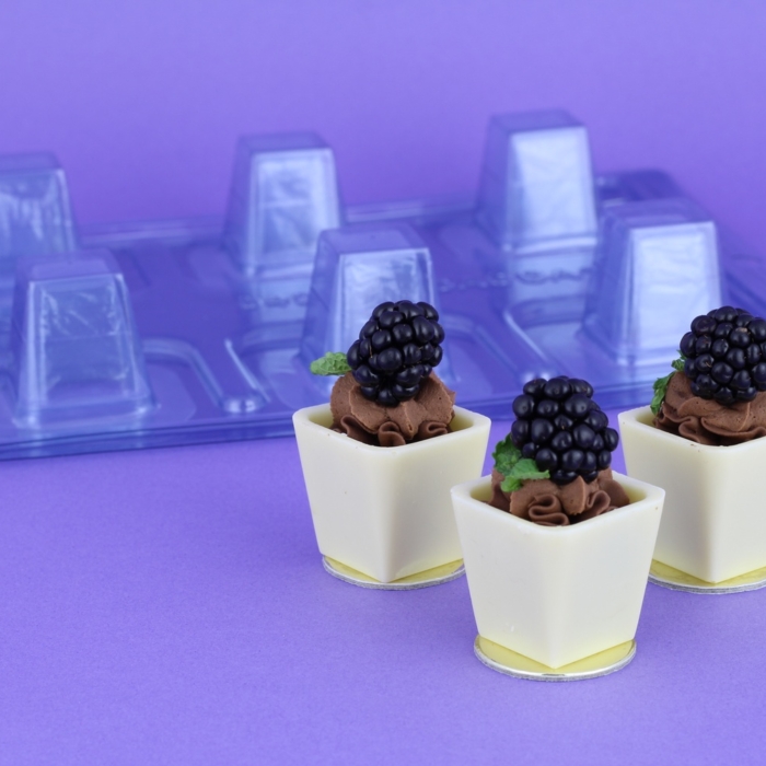 BWB Special 3-Part Mold - 9433- Pralinform Chokladform