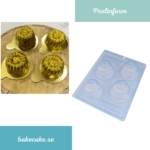 Pralinform Kaksform Chokladform - BWB 10110 - Special 3 Part Mold