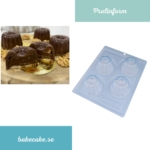 Pralinform Kaksform Chokladform - BWB 10100 - Special 3 Part Mold