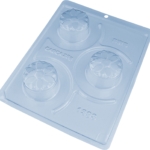 Pralinform Blomma Kupol Chokladform - BWB 1393 - Special 3 Part Mold