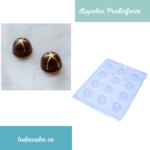 Pralinform Kupol med Stjärna Chokladform - BWB 07