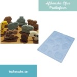 Pralinform Afrikanska Djur Chokladform - BWB 9571