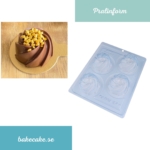 Pralinform Kaksform Chokladform - BWB 10103 - Special 3 Part Mold