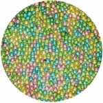 FunCakes Sugar Pearls Medium Metallic Harlequin 80 g
