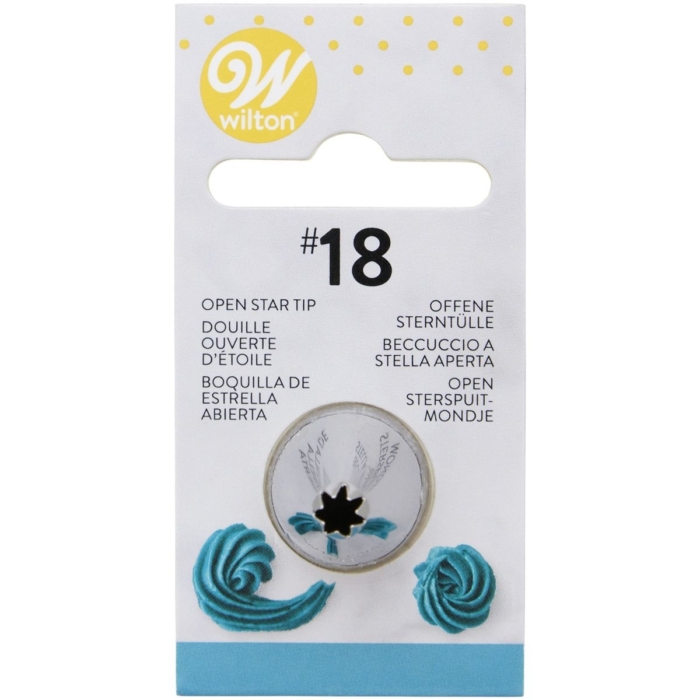 Wilton Tyll #018 Decorating Tip Open Star