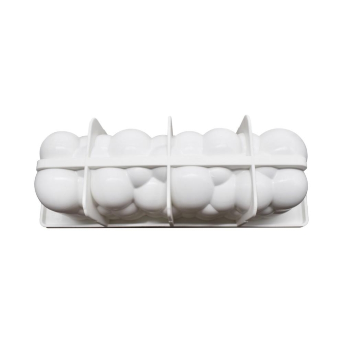 3D Bolle avlång SIlikonform Bubble Mousseform Bubblig