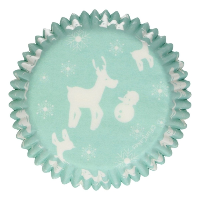 FunCakes Bakkoppar Winter Wonderland 48st