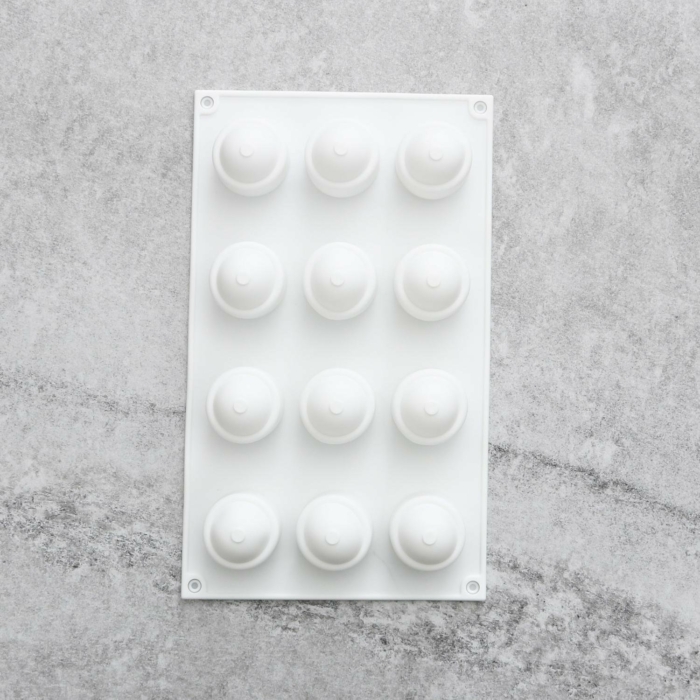 Cylinder 12st Rund Silikonform | Mousseform