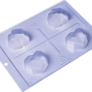 Pralinform Hjärta Diamant - Porto Formas 03 - Special 3 Part Mold
