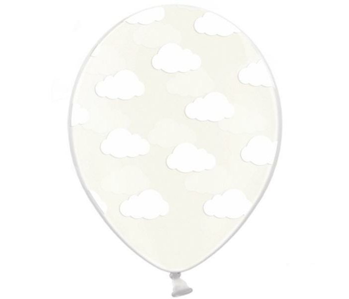 Ballonger Moln - Vit 30cm