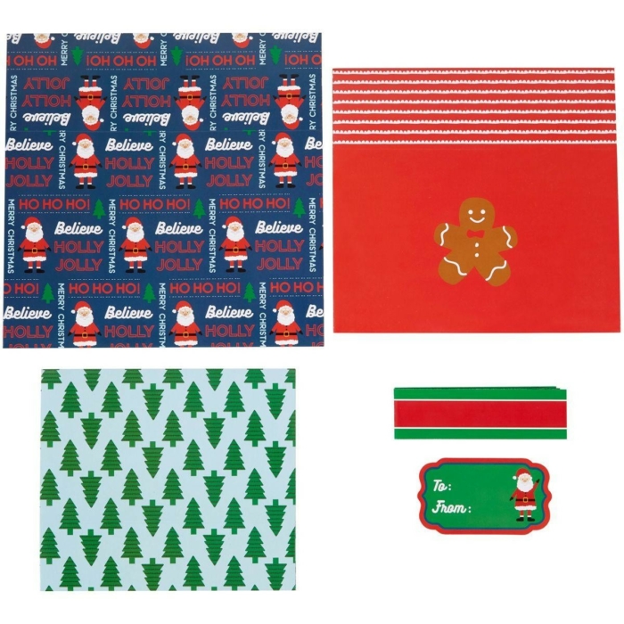 Wilton Kaklådor Jul Boxar Presentboxar 3 Pack Treat Box Santa Claus