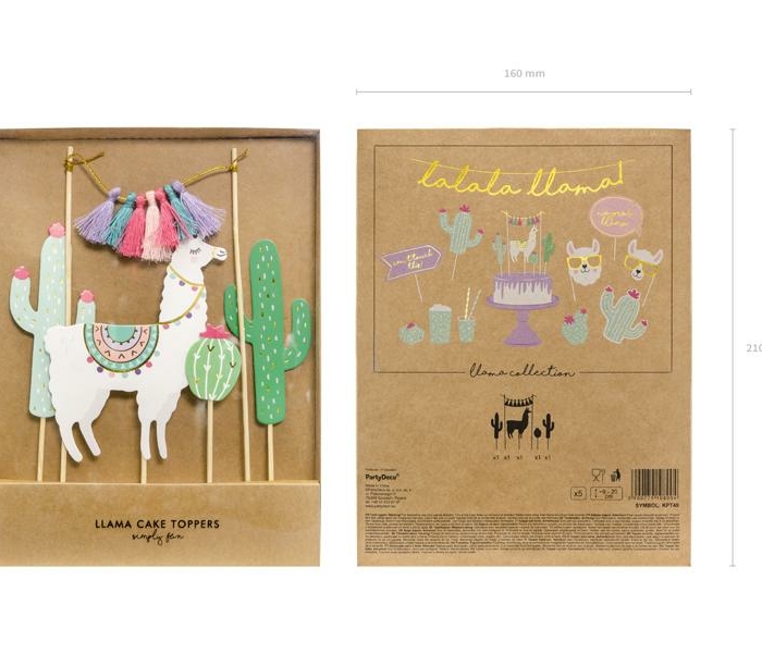Cake Topper Lalala Llama