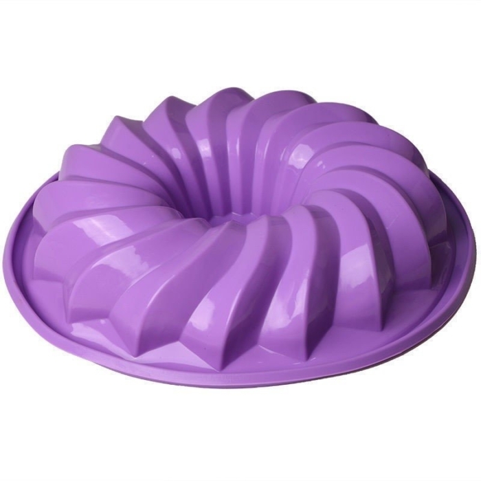 Silikonform Bakform Sockerkaka Spiral
