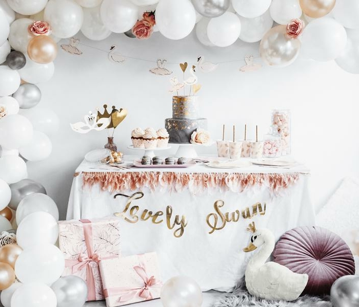 Pappmuggar Rosa - Lovely Swan