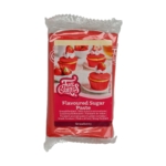 FYND BF 20/02-2025 FunCakes - Röd/Strawberry Smaksatt Sockerpasta 250g