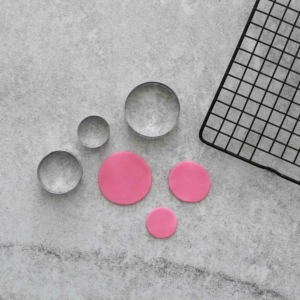 Runda Utstickare 3-pack | Rostfritt Stål