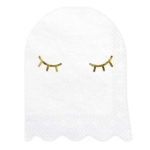 PartyDeco Servetter - Spöken - Halloween - 20 pack
