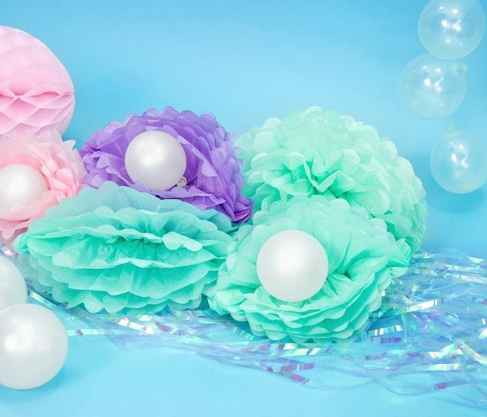 Pom Pom Mintgrön, 25cm