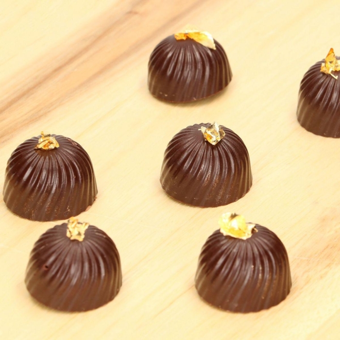 Pralinform Swirl Rund Chokladform - FunCakes