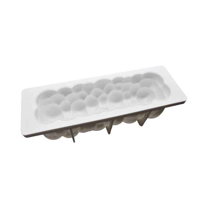 3D Bolle avlång SIlikonform Bubble Mousseform Bubblig