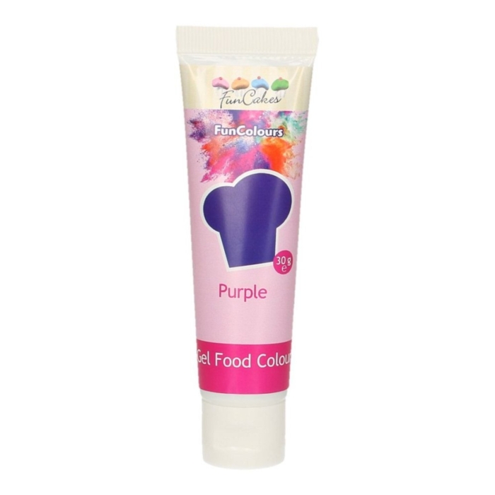 FunCakes - Geléfärg Lila Pastafärg Purple - 30g