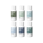 Colour Mill Coastal Chokladfärg Oljebaserad Ätbar Färg 6-Pack - Färgpaket