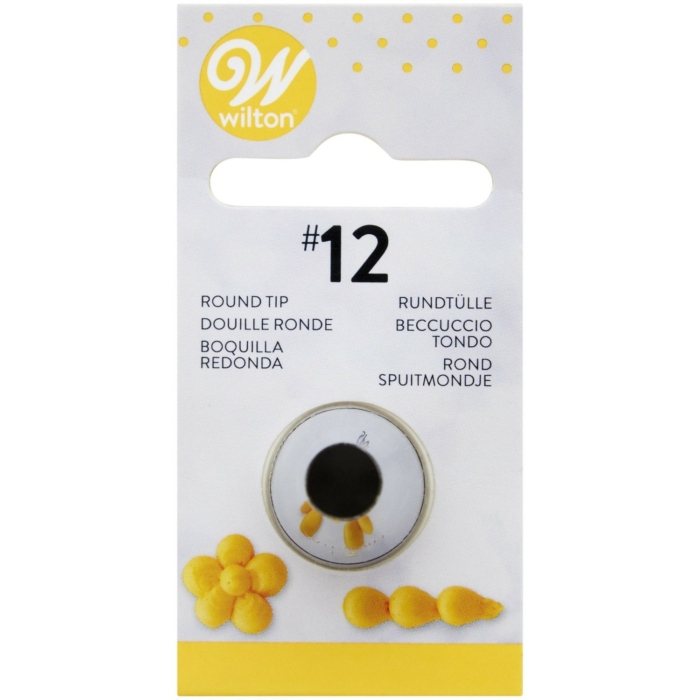 Wilton Tyll #12 Rund, Spritstyll Spritsa Prickar, Linjer, Border