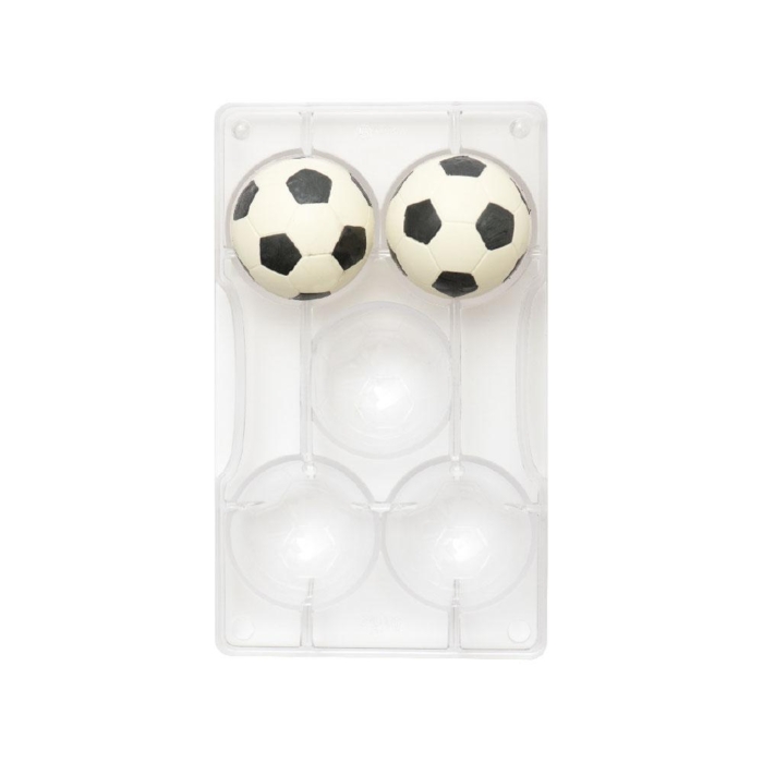 Fotboll Pralinform Praliner Polykarbonat Chokladform - Decora