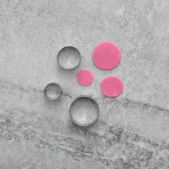 Runda Utstickare 3-pack | Rostfritt Stål